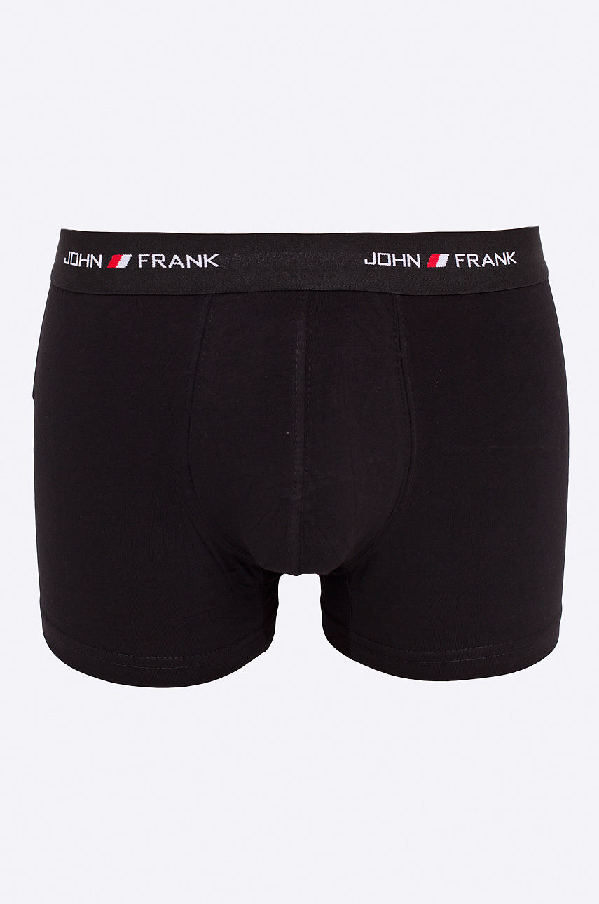 John Frank - Bokserki (3-pack) czarny JF3B10