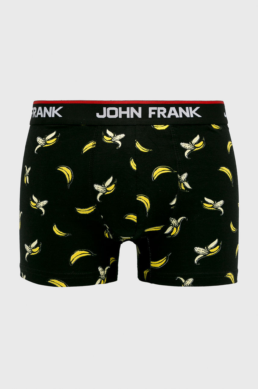 John Frank - Bokserki czarny JFBD247