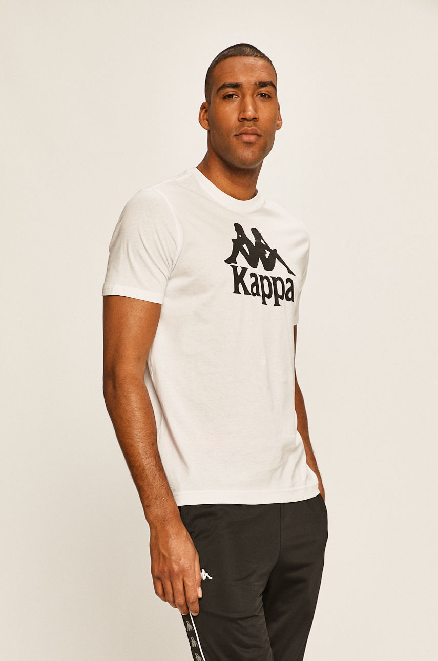 Kappa - T-shirt biały 303910