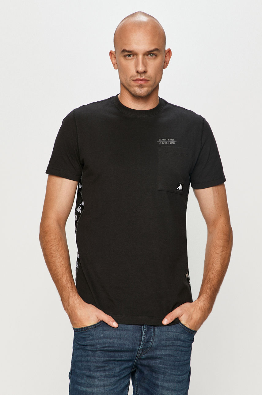 Kappa - T-shirt czarny 308047
