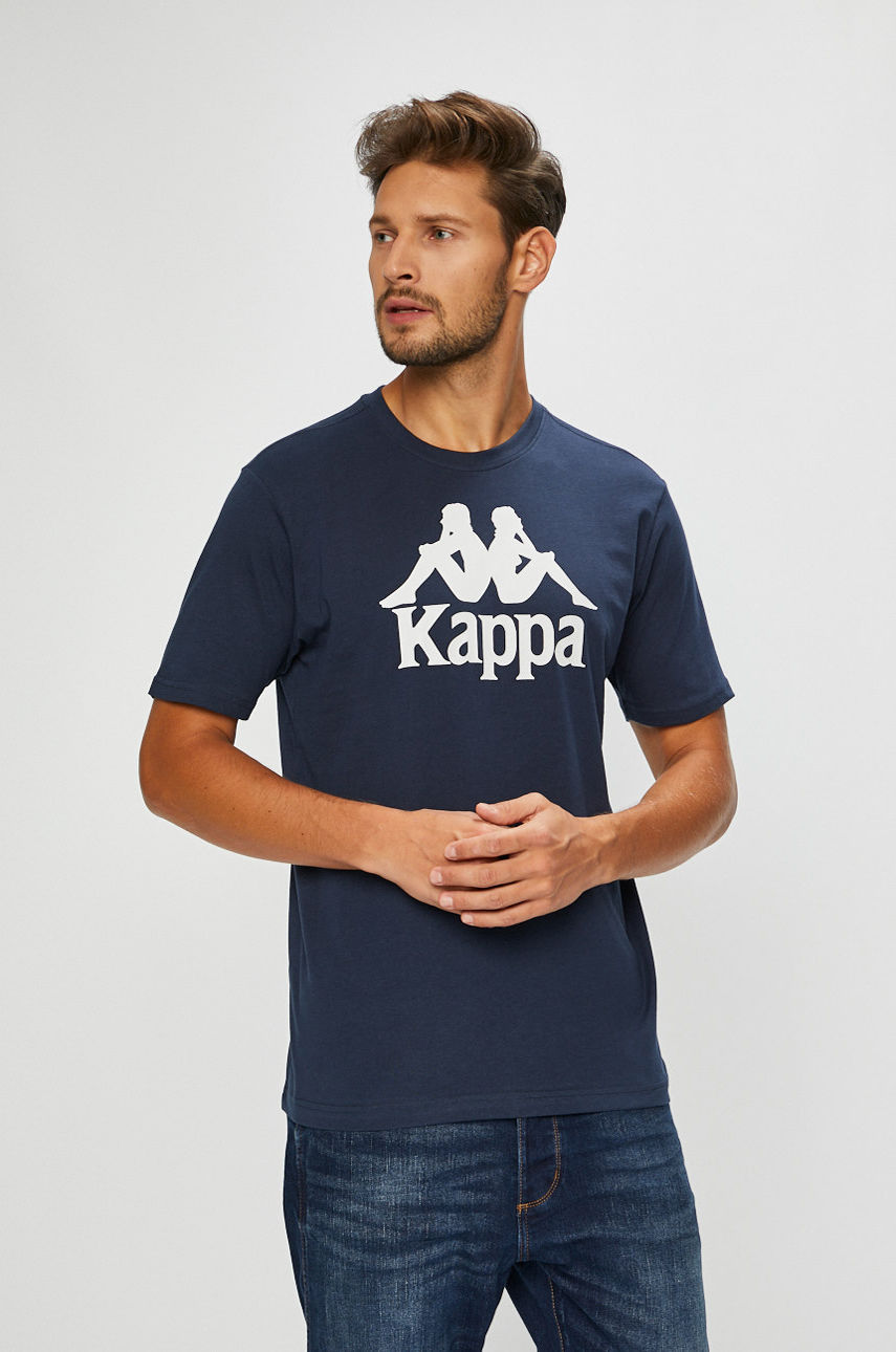Kappa - T-shirt granatowy 303910