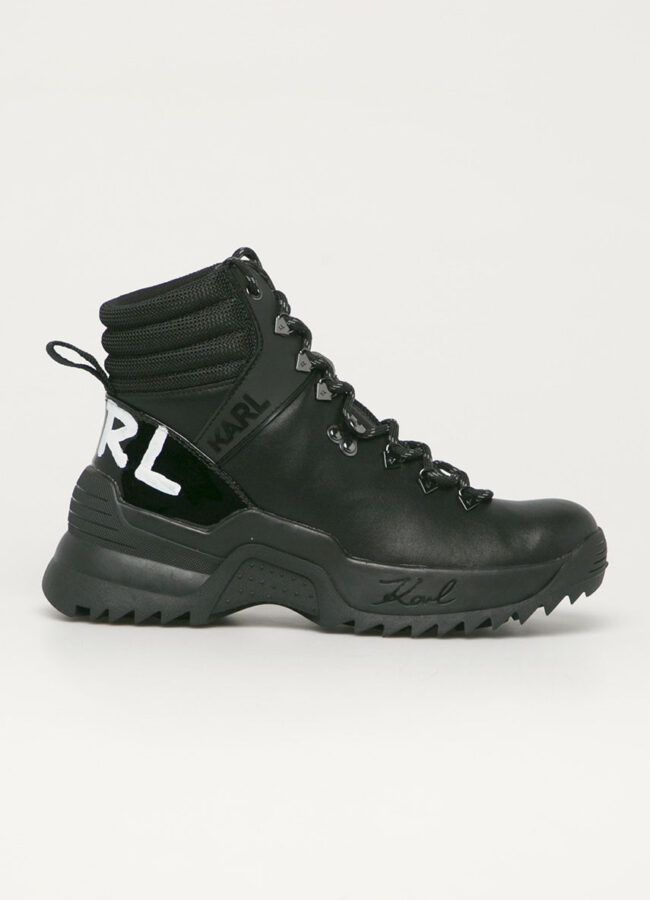 Karl Lagerfeld - Buty skórzane czarny KL61531.00X