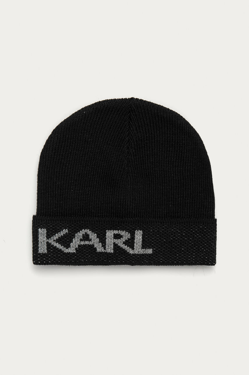 Karl Lagerfeld - Czapka czarny 502322.805601