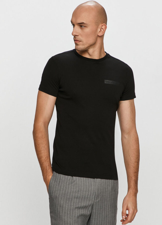 Karl Lagerfeld - T-shirt czarny 502218.755015