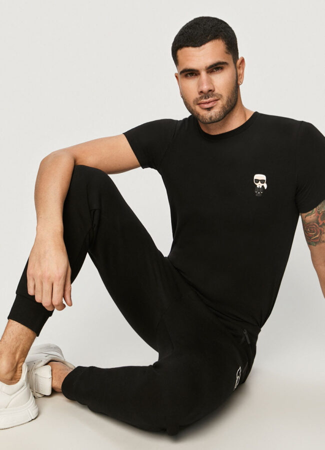 Karl Lagerfeld - T-shirt czarny 502221.755027
