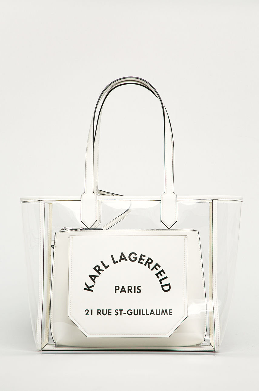 Karl Lagerfeld - Torebka biały 205W3061