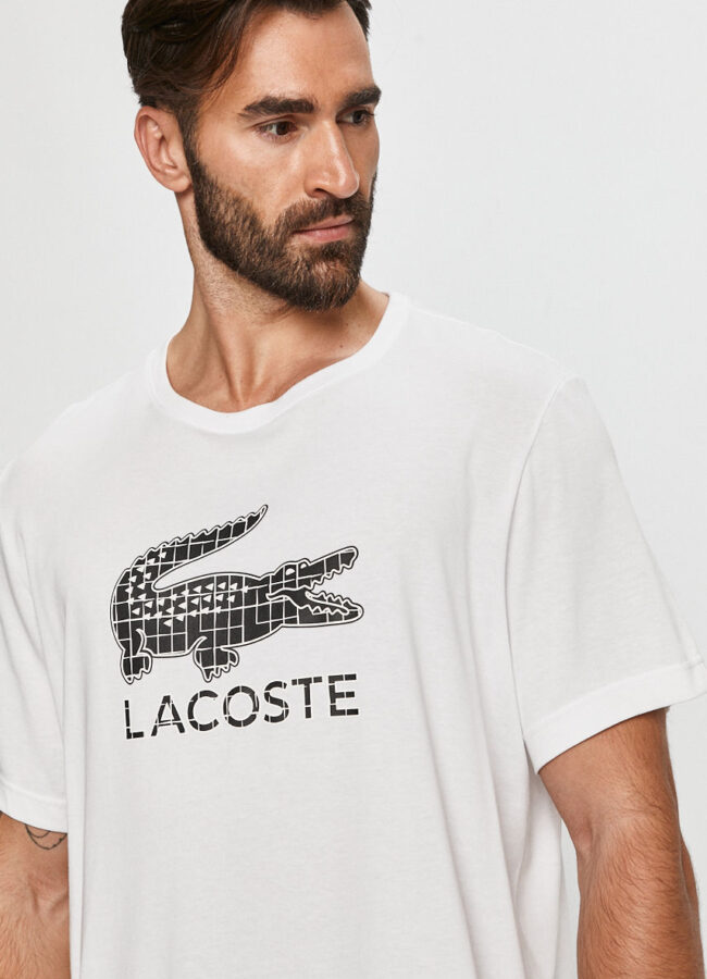 Lacoste - T-shirt biały TH2090