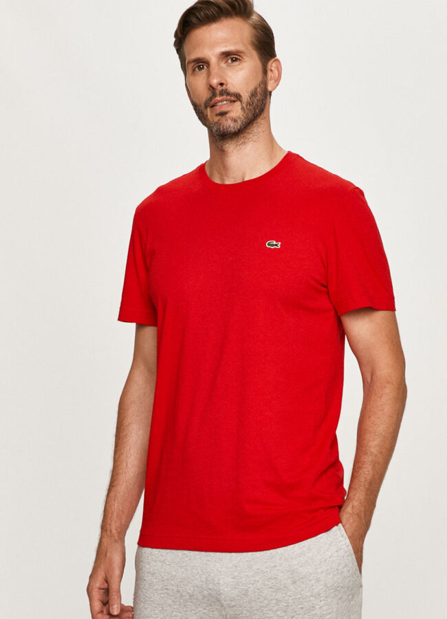 Lacoste - T-shirt czerwony TH2038