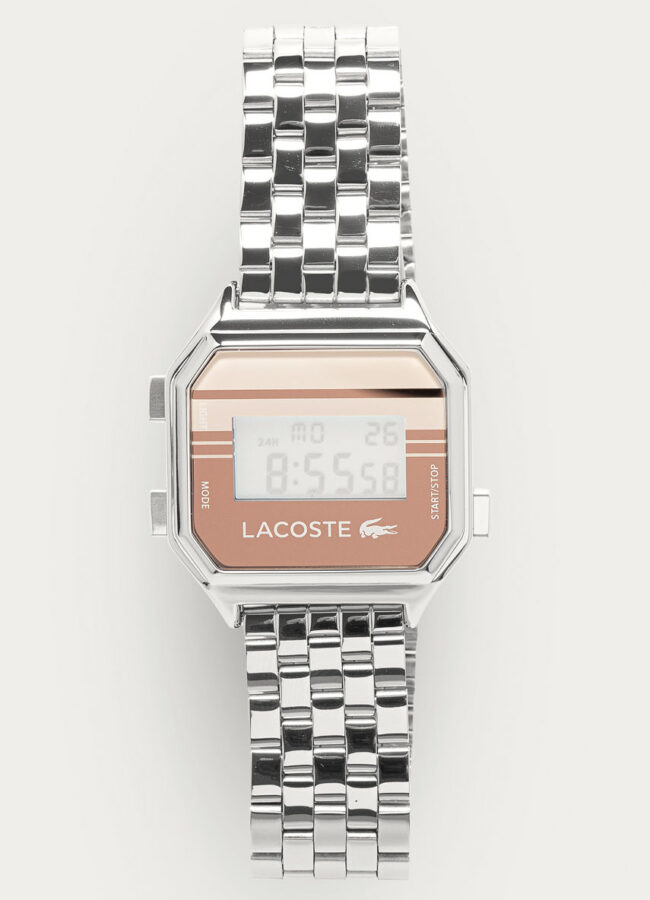 Lacoste - Zegarek Berlin 2020136 srebrny 2020136