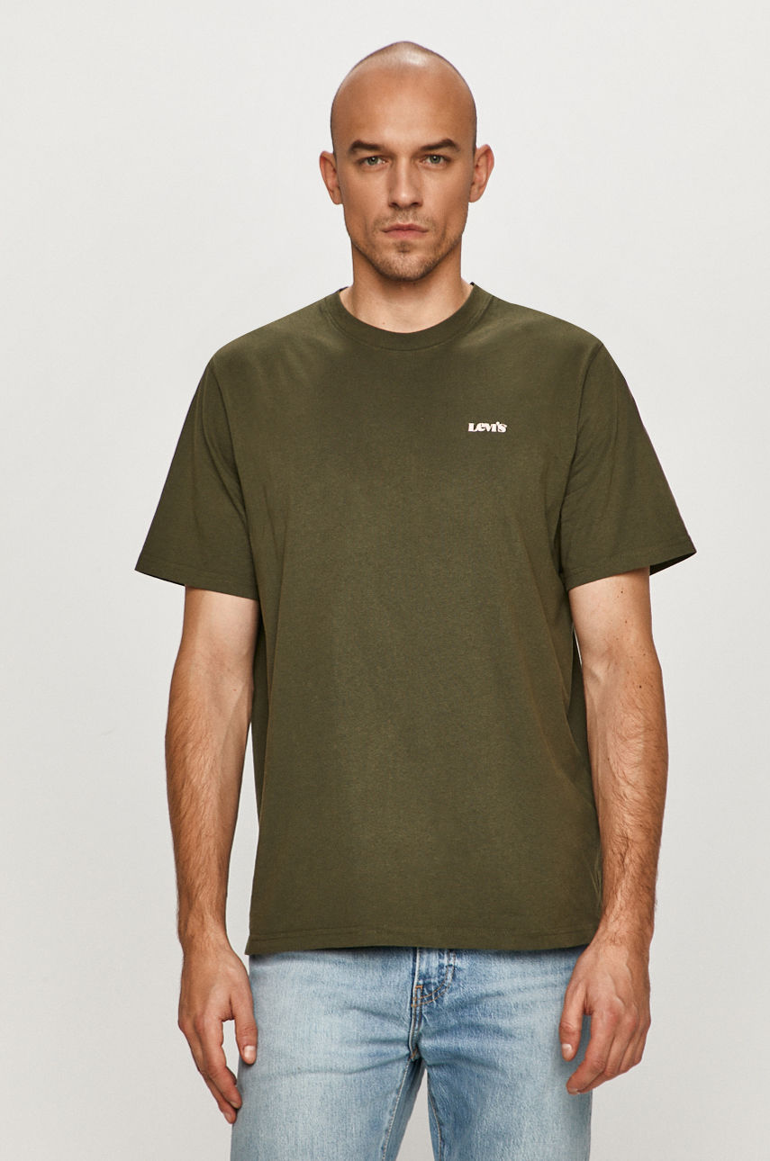 Levi's - T-shirt zielony A0107.0004