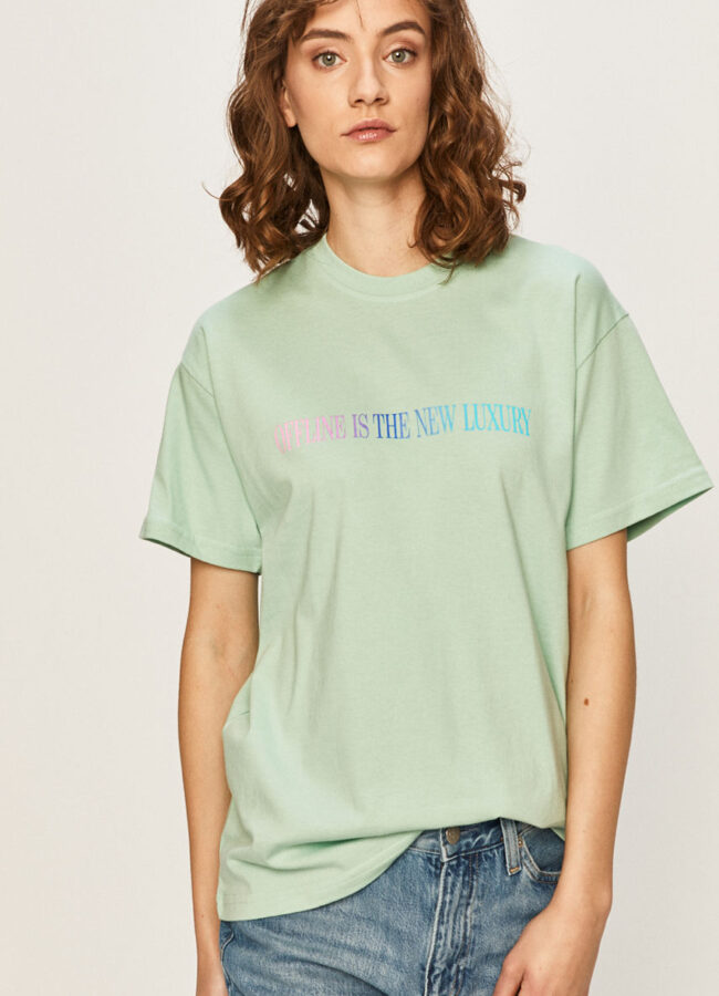 Local Heroes - T-shirt miętowy LHSS20T005