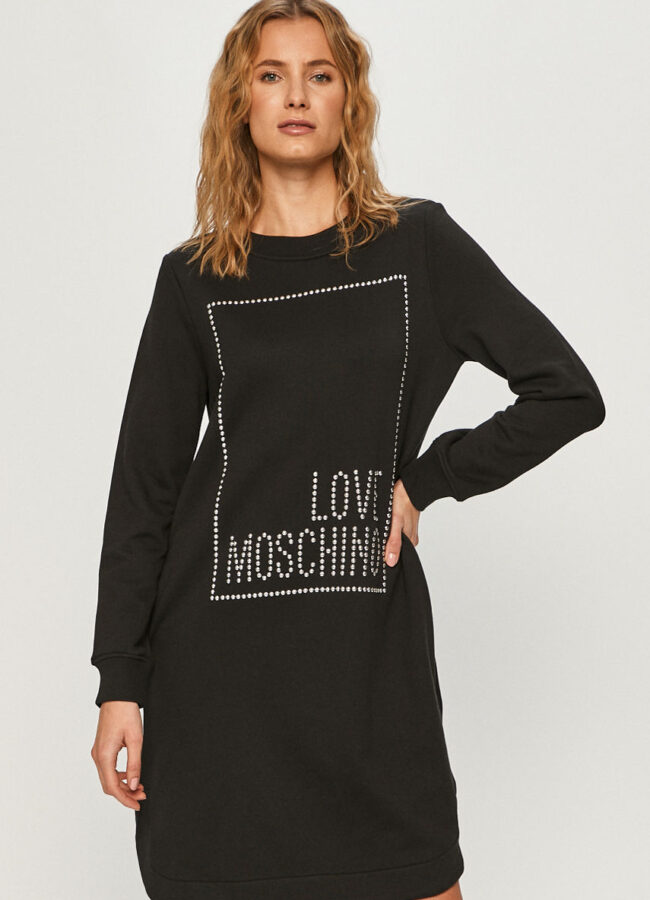 Love Moschino - Sukienka czarny W.5.B97.01.M.4055