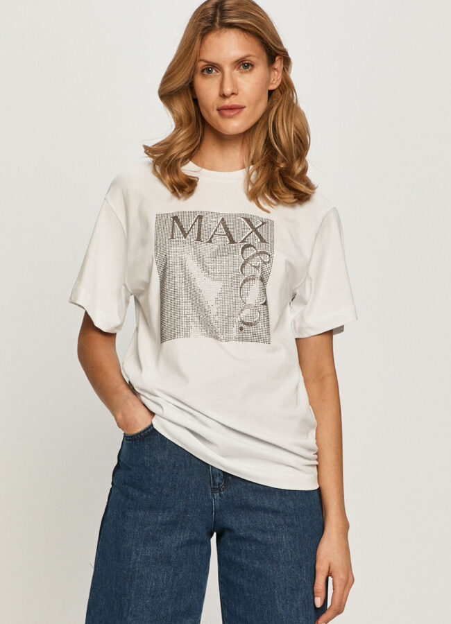 MAX&Co. - T-shirt biały 69719921