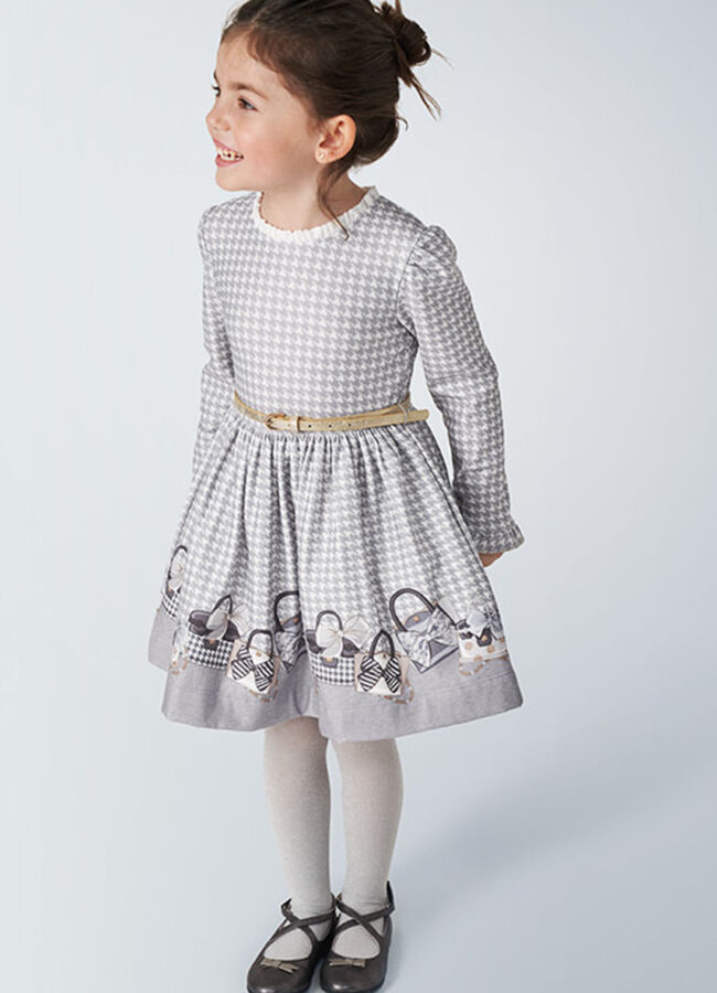 Mayoral - Sukienka dziecięca 92-134 cm szary 4963.6A.MINI