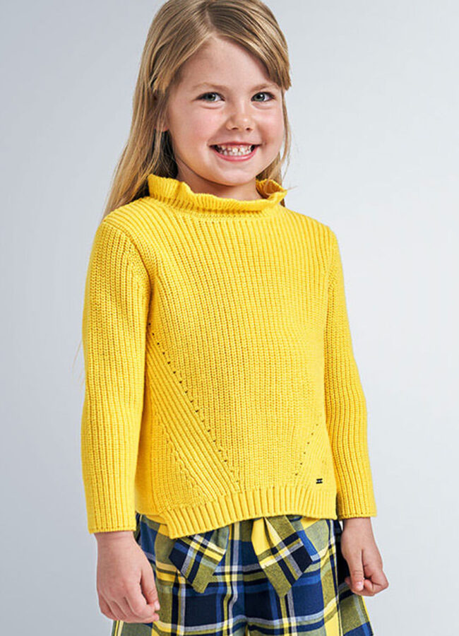 Mayoral - Sweter dziecięcy 92-134 cm żółty 4343.6C.MINI
