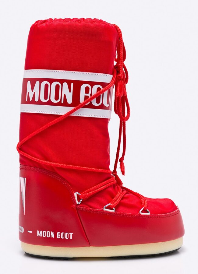 Moon Boot - Śniegowce Nylon czerwony 14004400.3