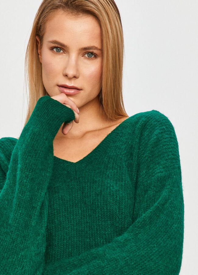 Morgan - Sweter brązowa zieleń 202.MATILDA