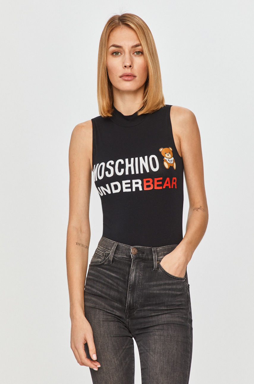 Moschino Underwear - Top czarny 6006.9007