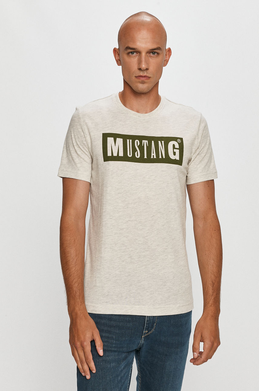 Mustang - T-shirt szary 1009738.2071