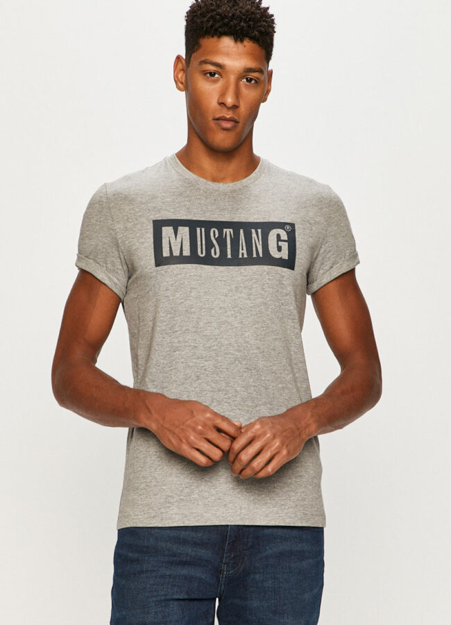 Mustang - T-shirt szary 1010372.4140