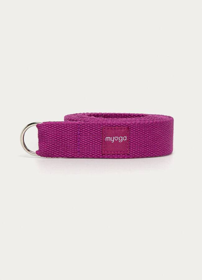 Myga - Pasek do jogi purpurowy RY1135