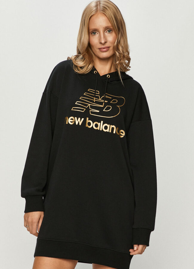 New Balance - Sukienka czarny WD03501BK