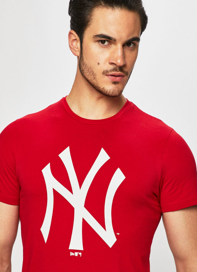 New Era - T-shirt czerwony 11863819