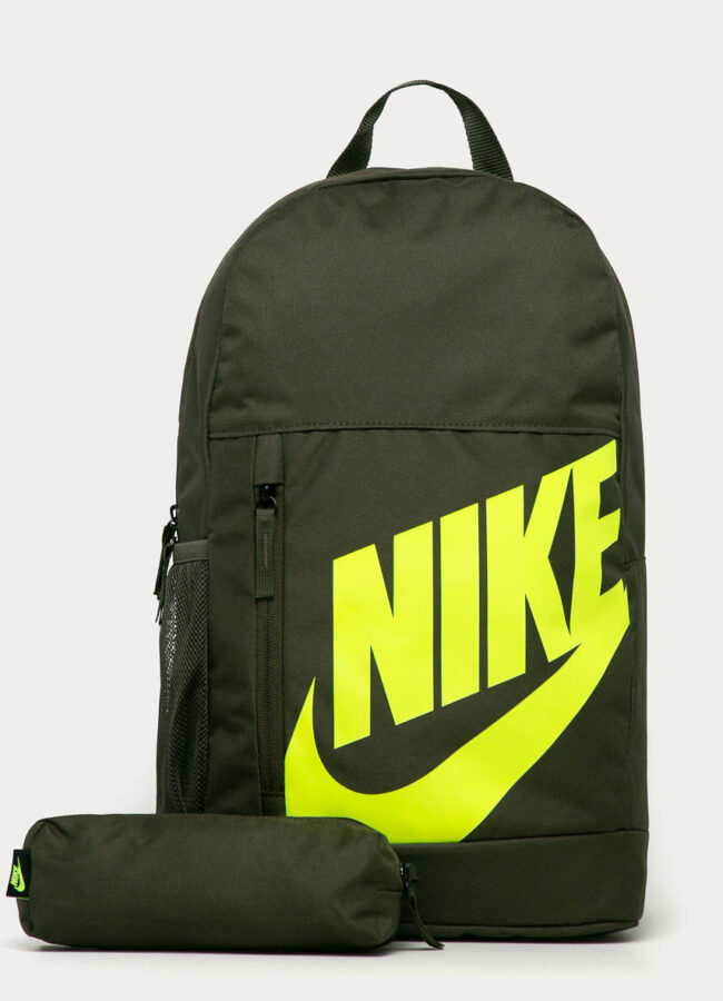 Nike Kids - Plecak dziecięcy oliwkowy BA6030