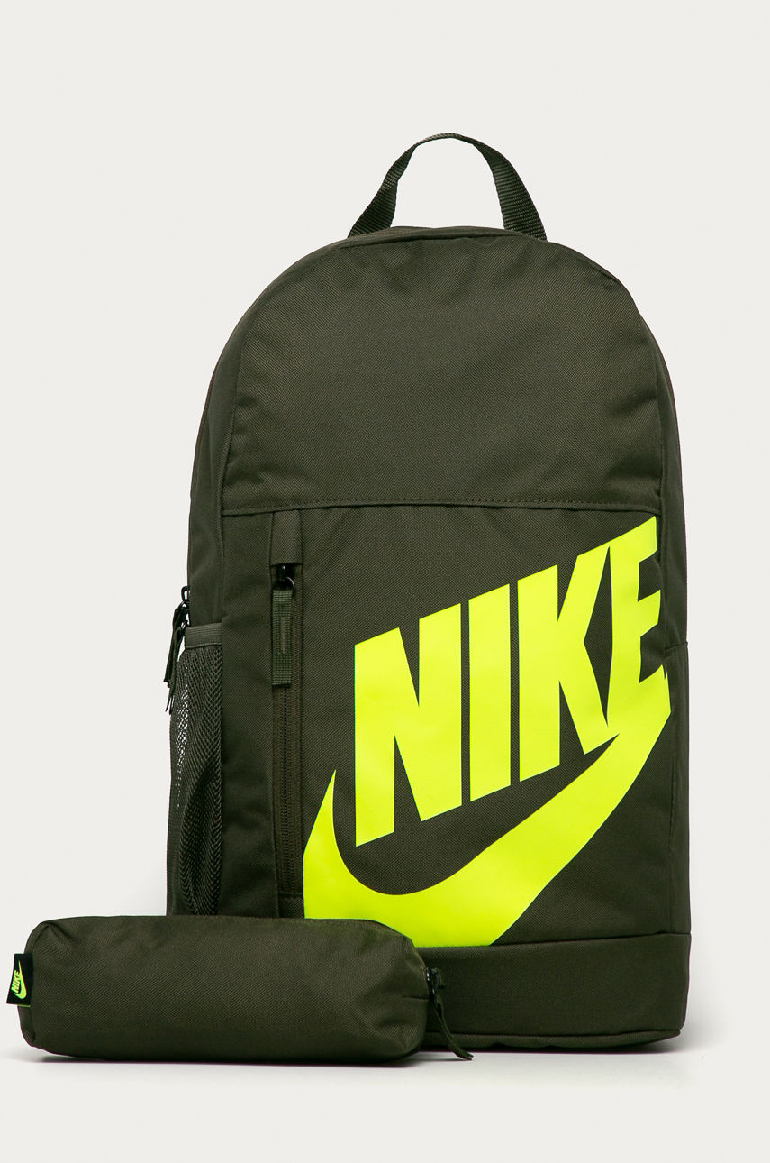 Nike Kids - Plecak dziecięcy oliwkowy BA6030