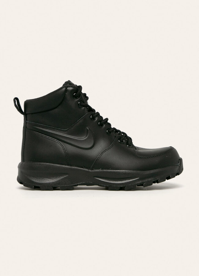 Nike Sportswear - Buty skórzane Manoa czarny 454350.