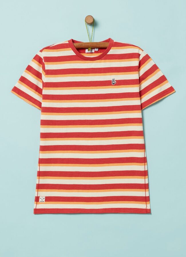 OVS - T-shirt dziecięcy 146-170 cm czerwony 804199