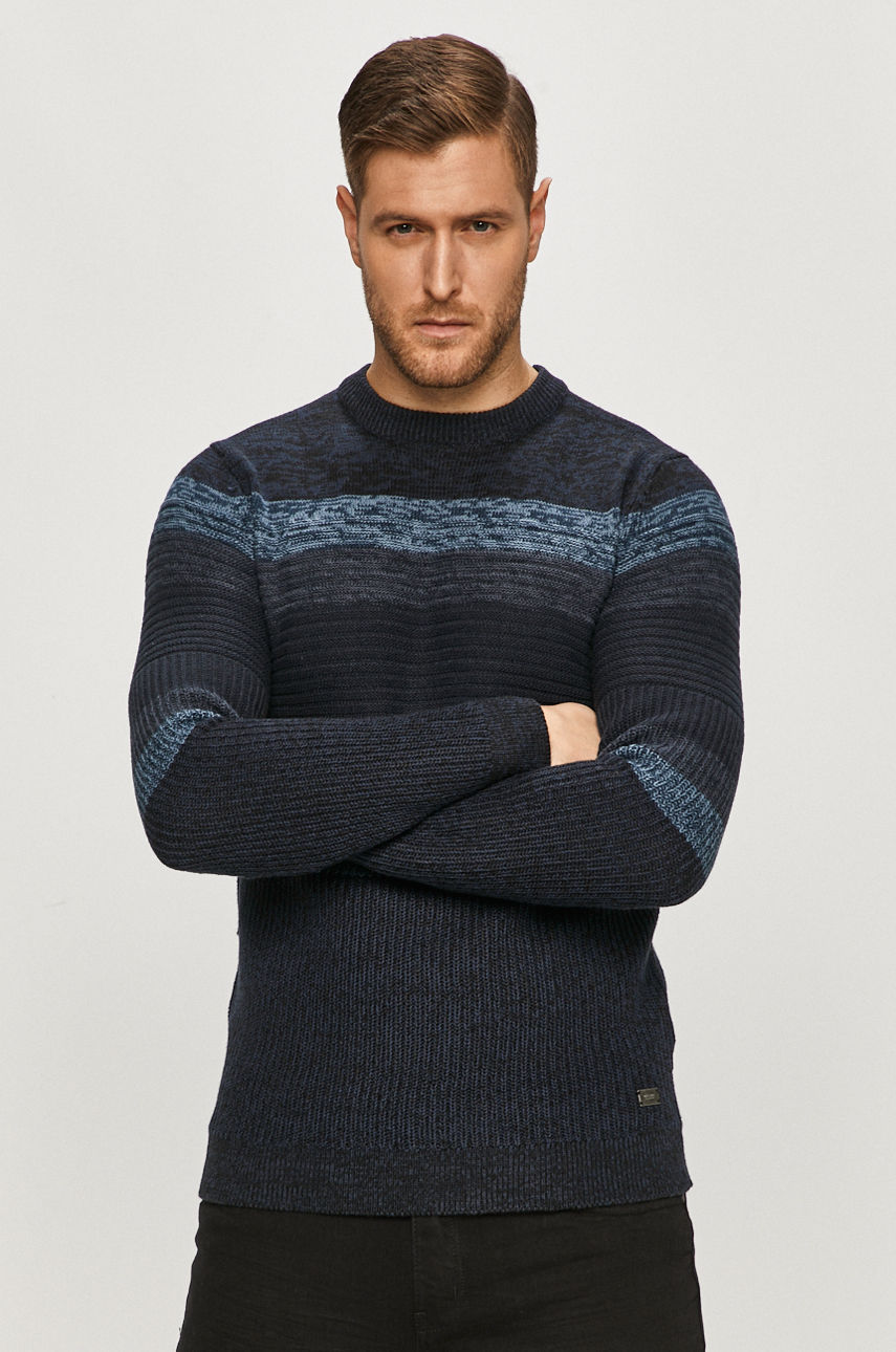 Only & Sons - Sweter granatowy 22016982