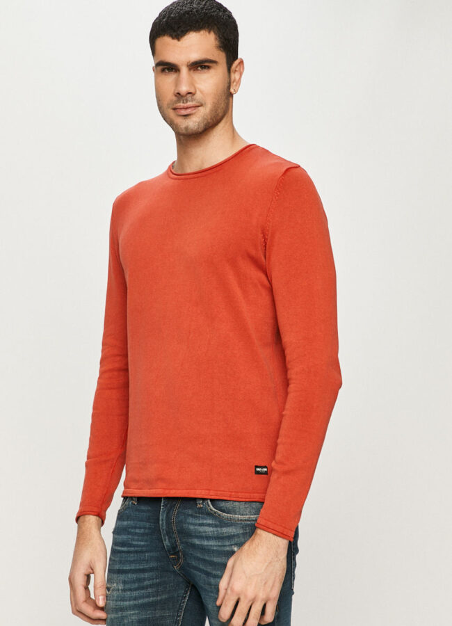 Only & Sons - Sweter ostry czerwony 22006806