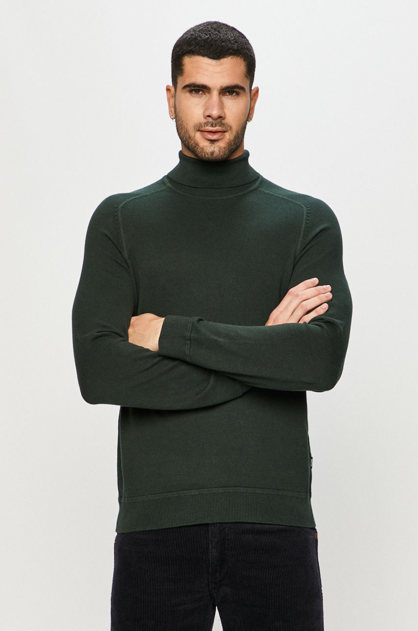 Only & Sons - Sweter stalowy zielony 22017451