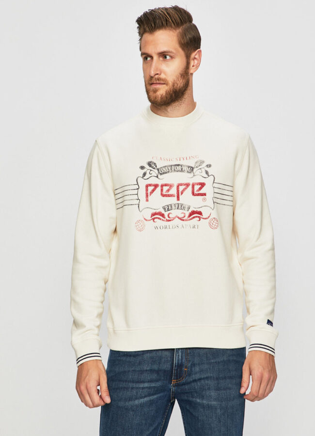 Pepe Jeans - Bluza biały PM581634