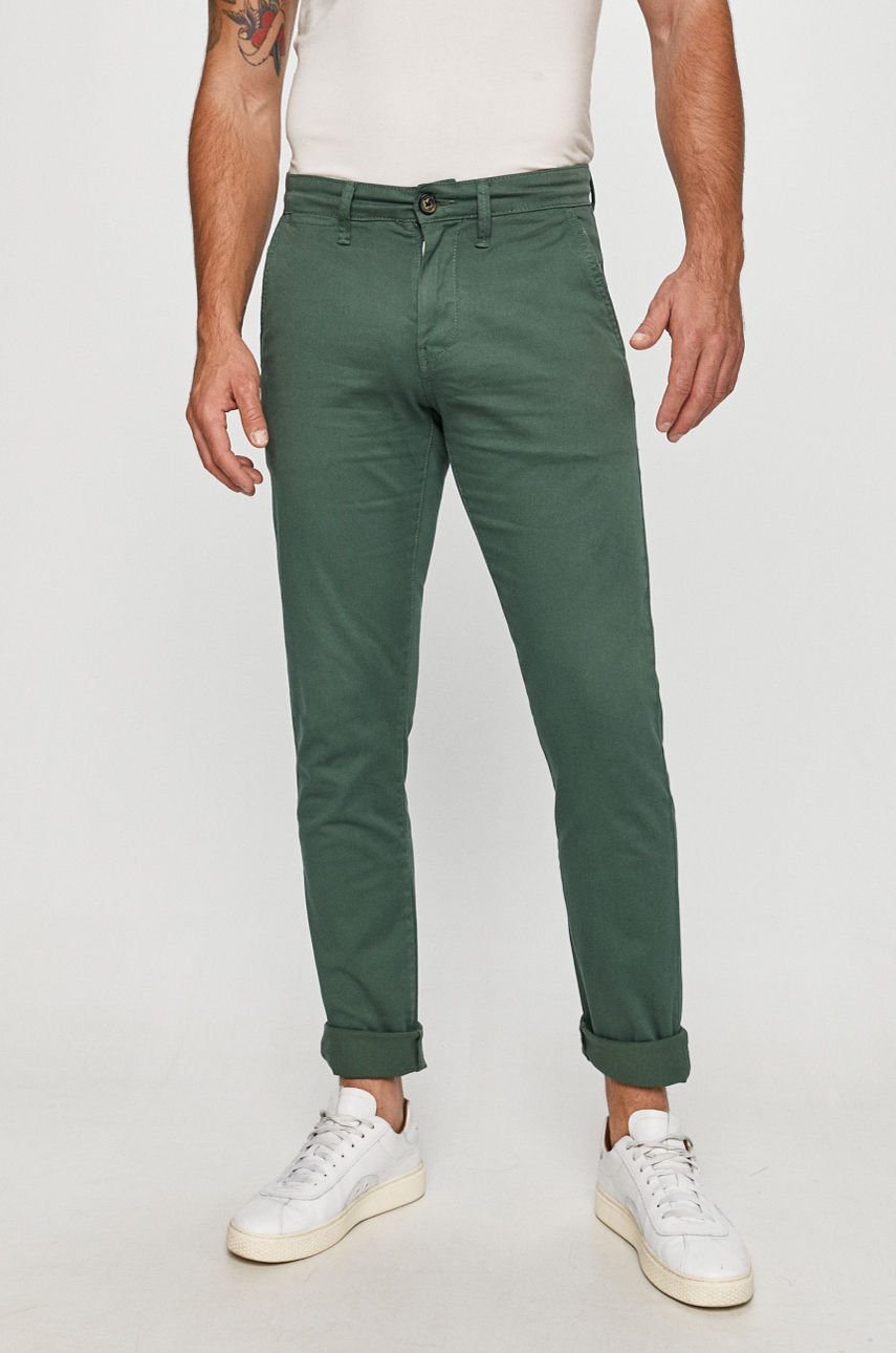 Pepe Jeans - Spodnie Charly zielony PM210992C34.667