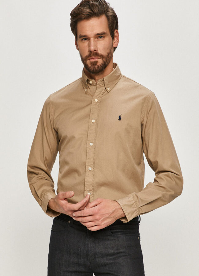 Polo Ralph Lauren - Koszula bawełniana beżowy 710795235005