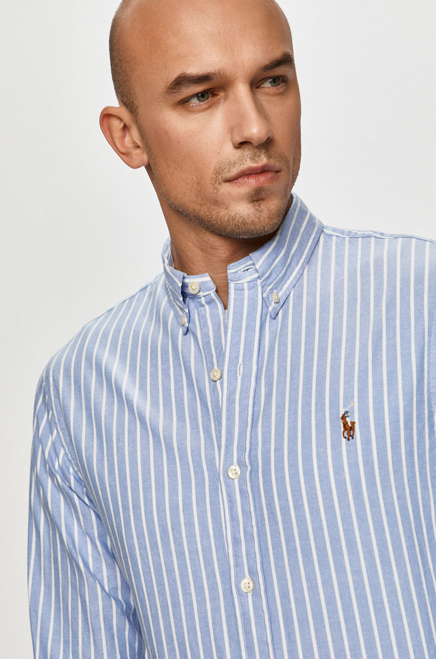 Polo Ralph Lauren - Koszula bawełniana niebieski 710829448001