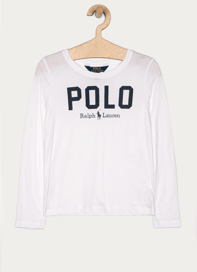 Polo Ralph Lauren - Longsleeve dziecięcy 128-176 cm biały 313806102003