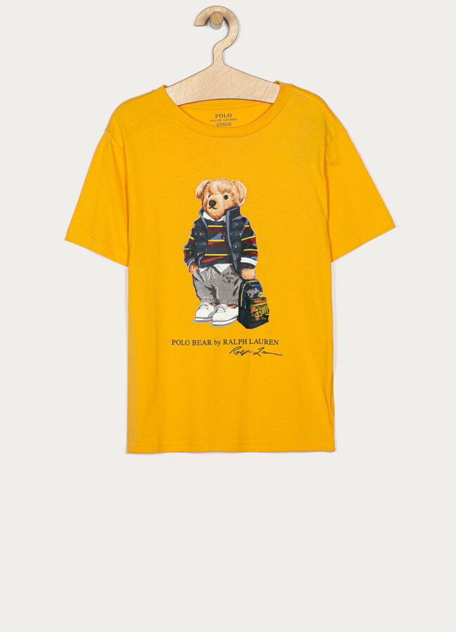 Polo Ralph Lauren - T-shirt dziecięcy 134-176 cm żółty 323799045001
