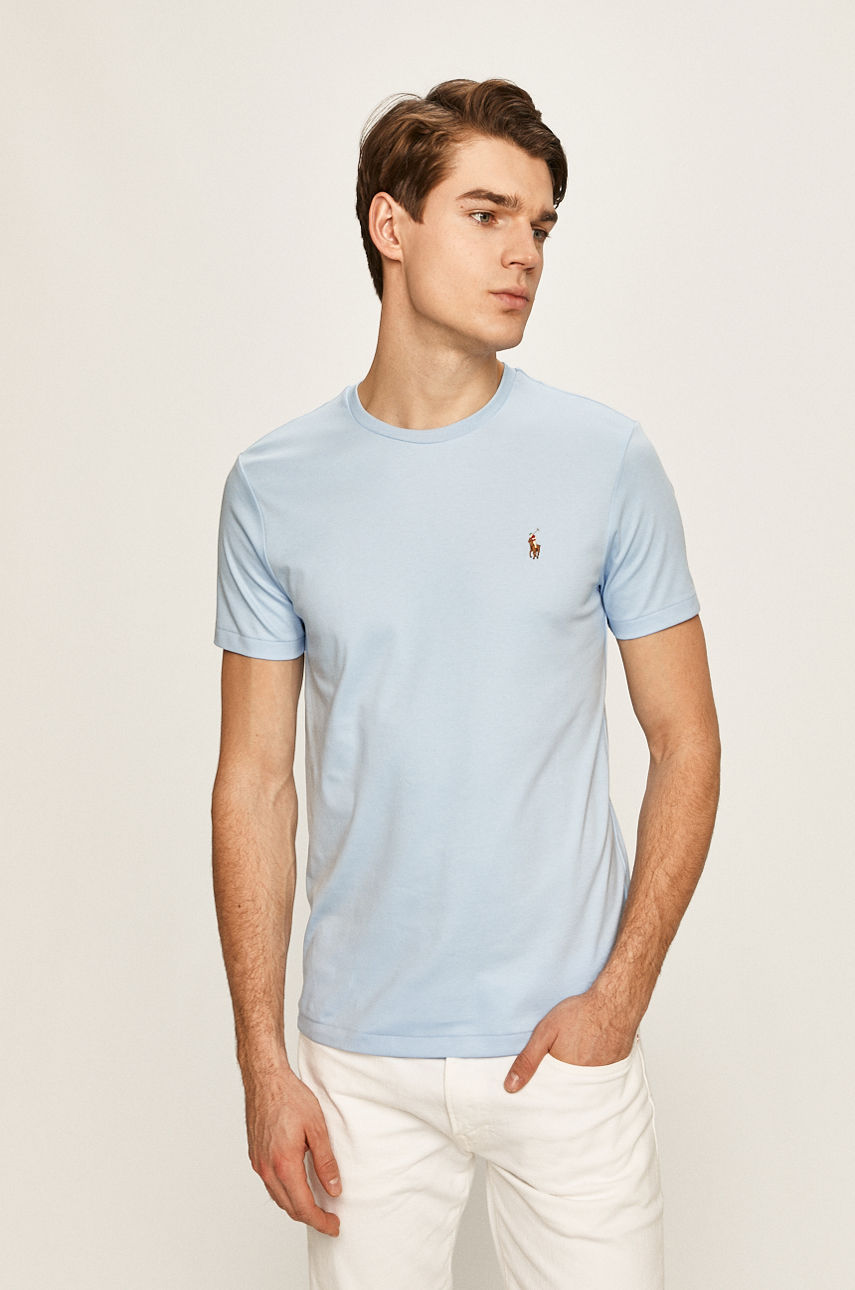 Polo Ralph Lauren - T-shirt jasny niebieski 710740727005