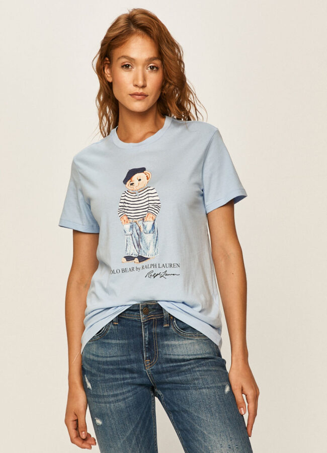 Polo Ralph Lauren - T-shirt niebieski 211792196002