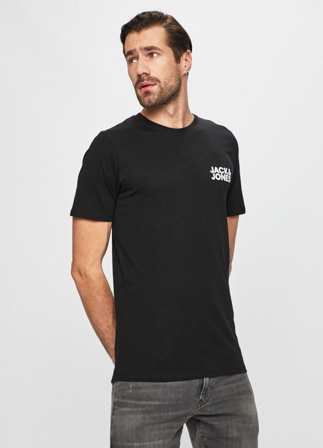 Premium by Jack&Jones - T-shirt czarny 12151955