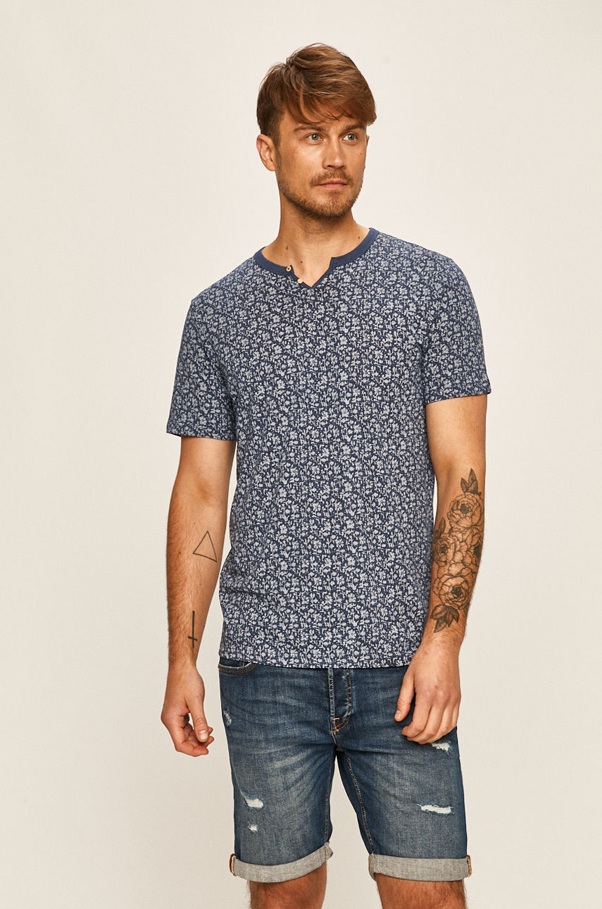 Premium by Jack&Jones - T-shirt stalowy niebieski 12170365