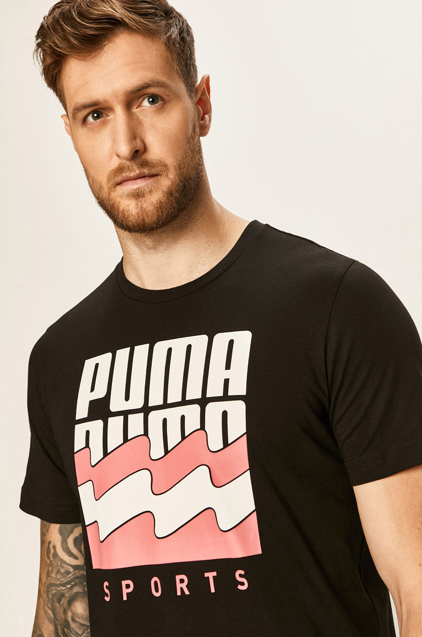 Puma - T-shirt czarny 58155301
