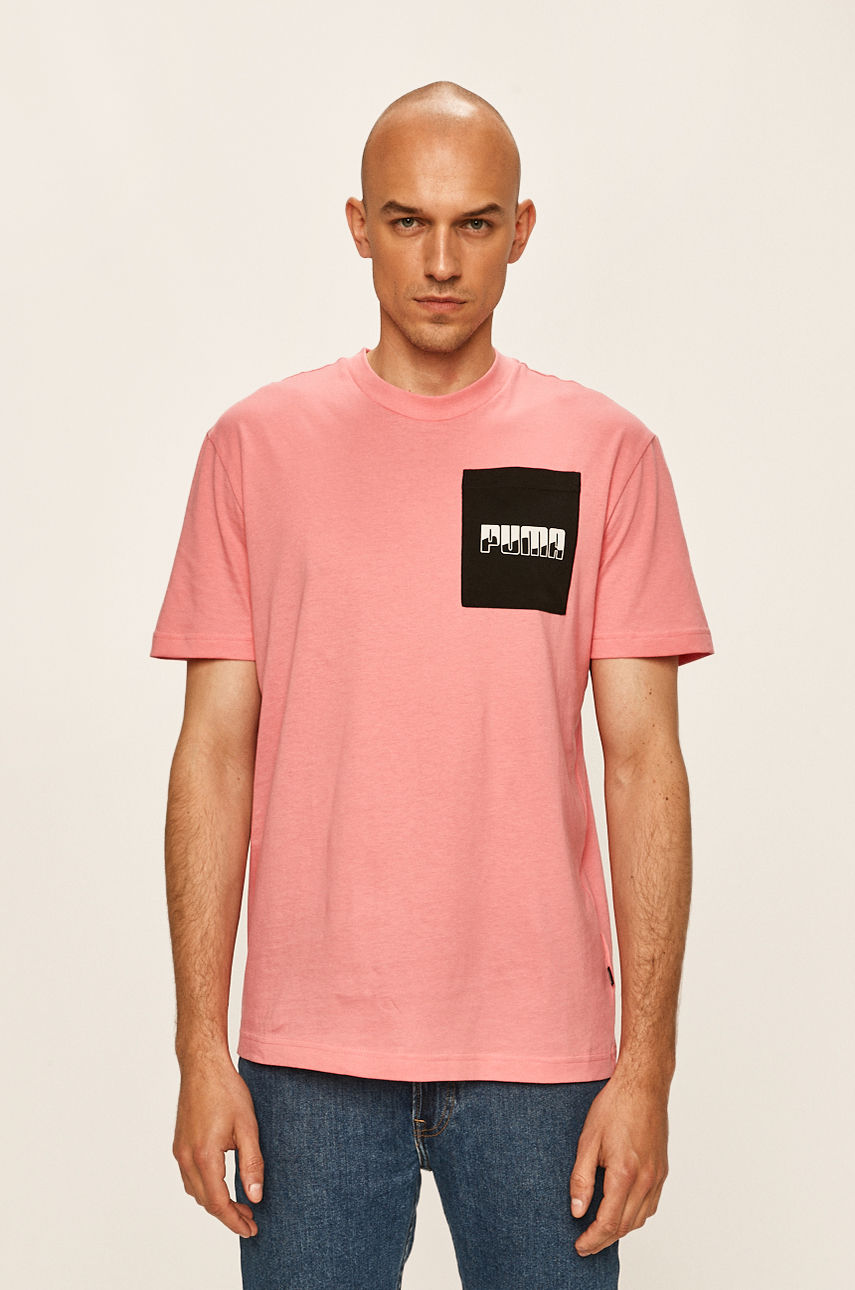 Puma - T-shirt różowy 581521