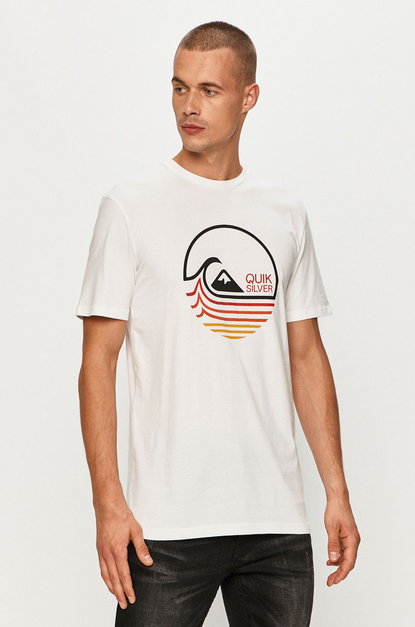 Quiksilver - T-shirt biały EQYZT06154