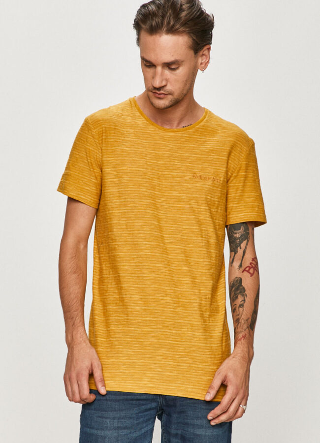 Quiksilver - T-shirt żółty EQYKT04026