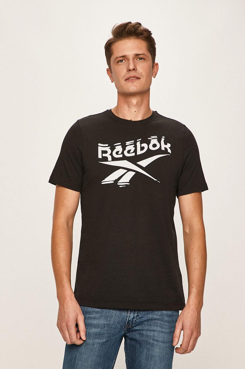 Reebok - T-shirt czarny FK6038