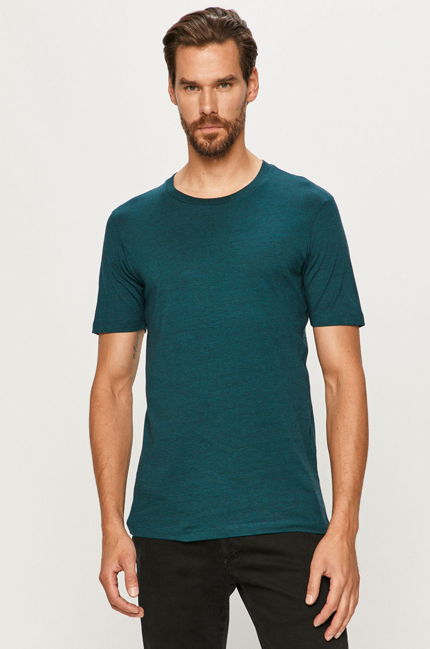 Selected - T-shirt blady niebieski 16059492